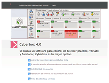 Tablet Screenshot of cyberboxcontrol.com
